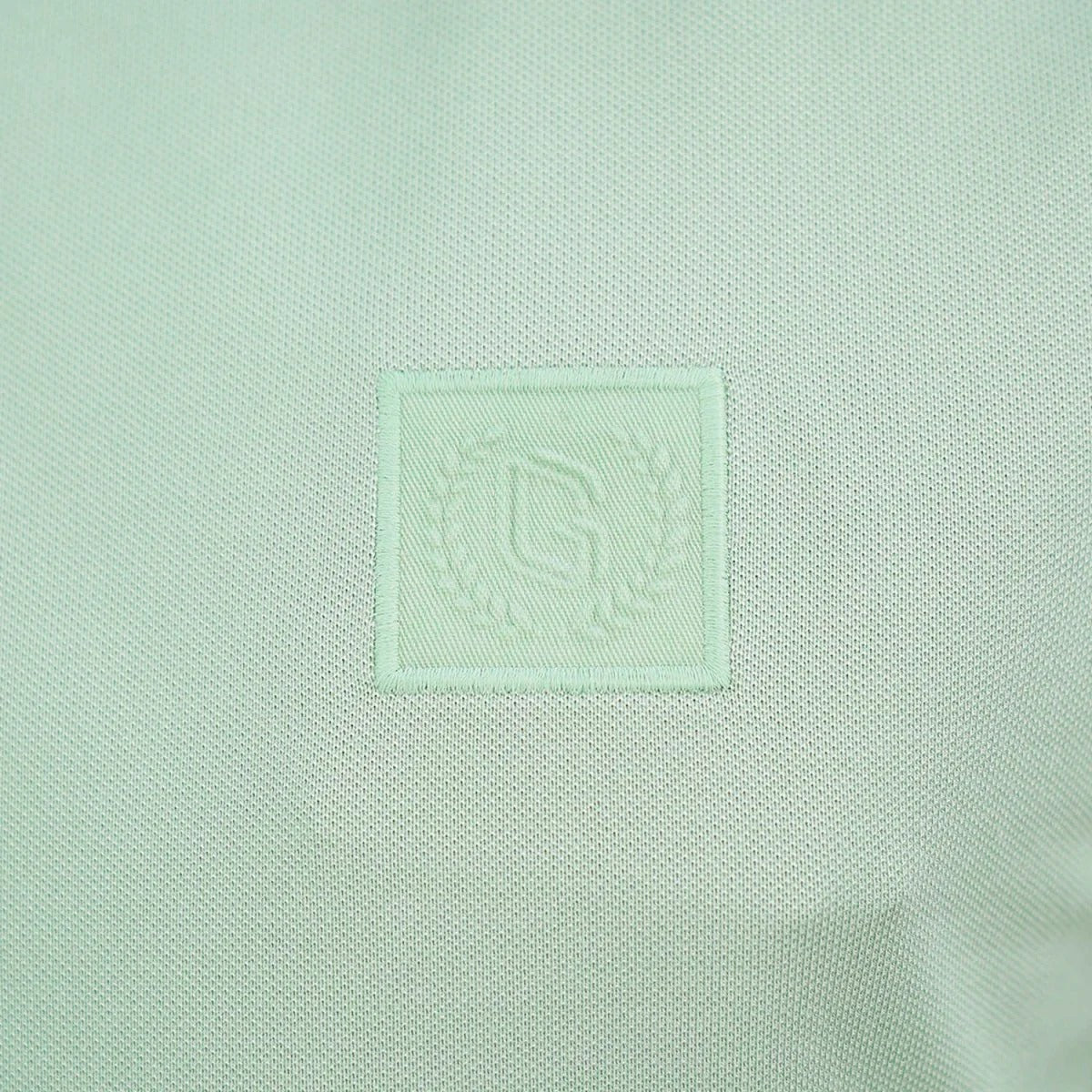 Men's Slim Fit Embossed Pique Polo| Silk Touch Series