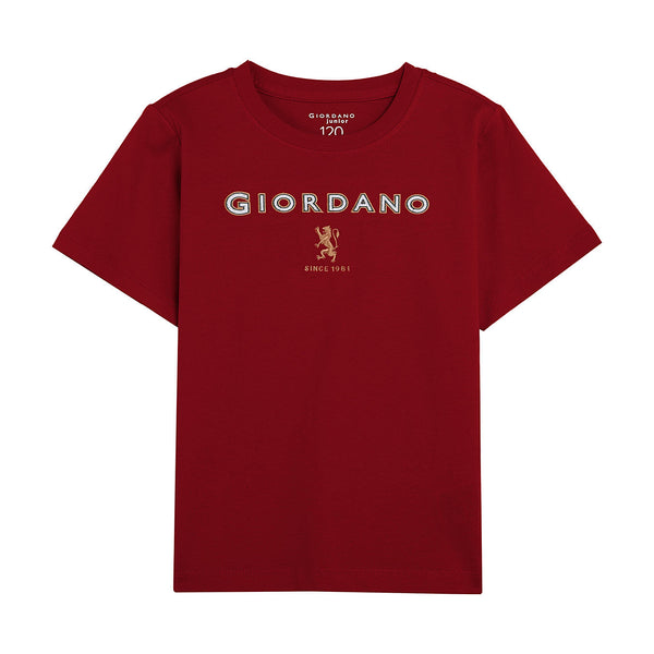 (Junior) Cotton Jersey Crewneck Short Sleeve Regular Print Tee
