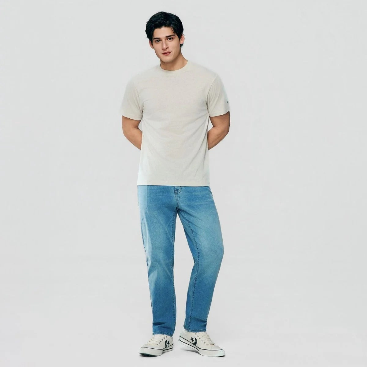 Men's Slim Fit Cotton Crew Neck Tee