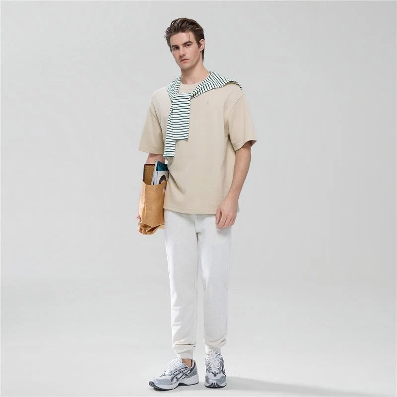 Men’s Slim Taper French Terry Jogger Mid Rise