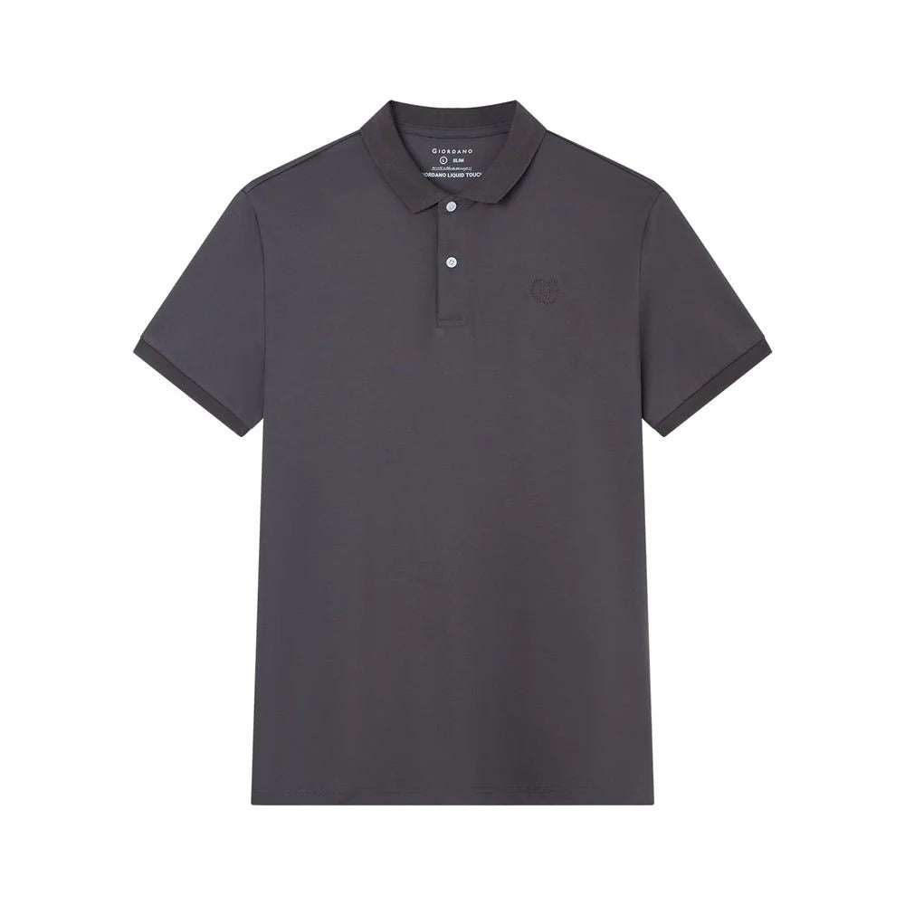 Men’s Liquid Touch Slim Fit Cotton Interlock Polo