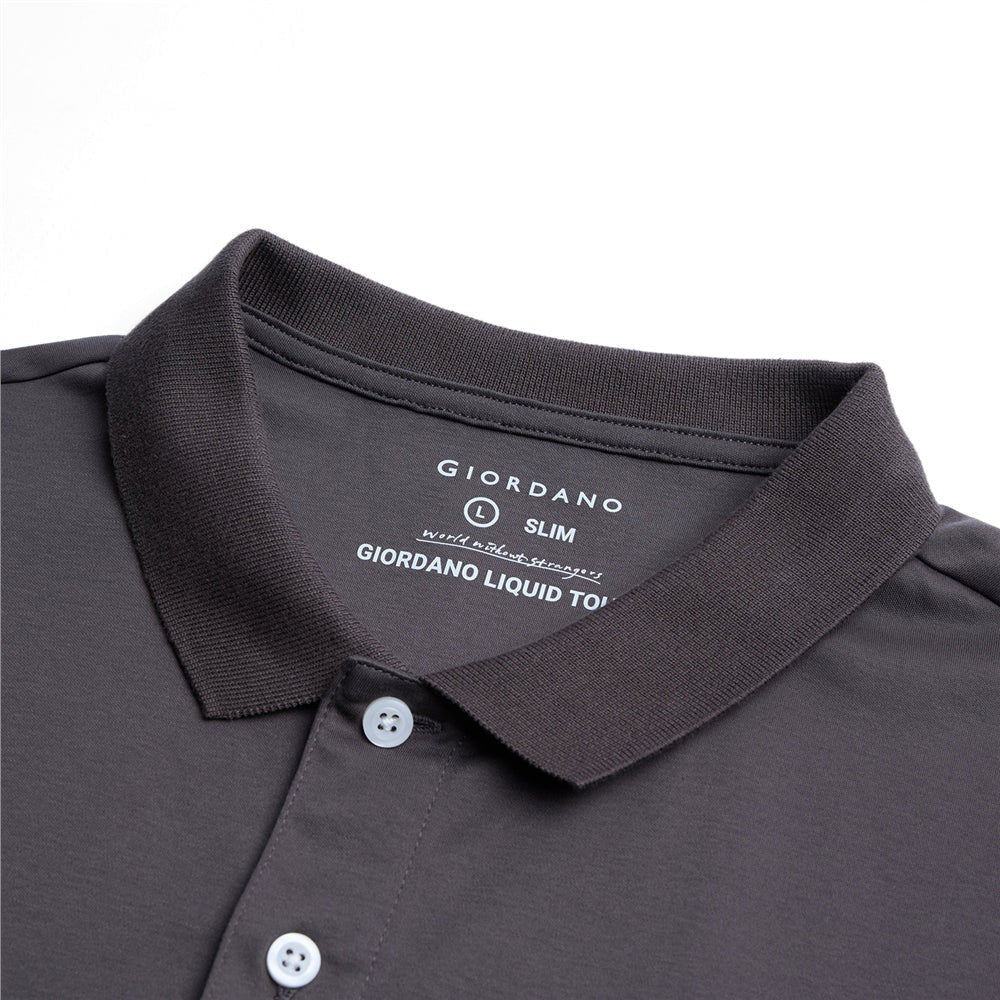 Men’s Liquid Touch Slim Fit Cotton Interlock Polo