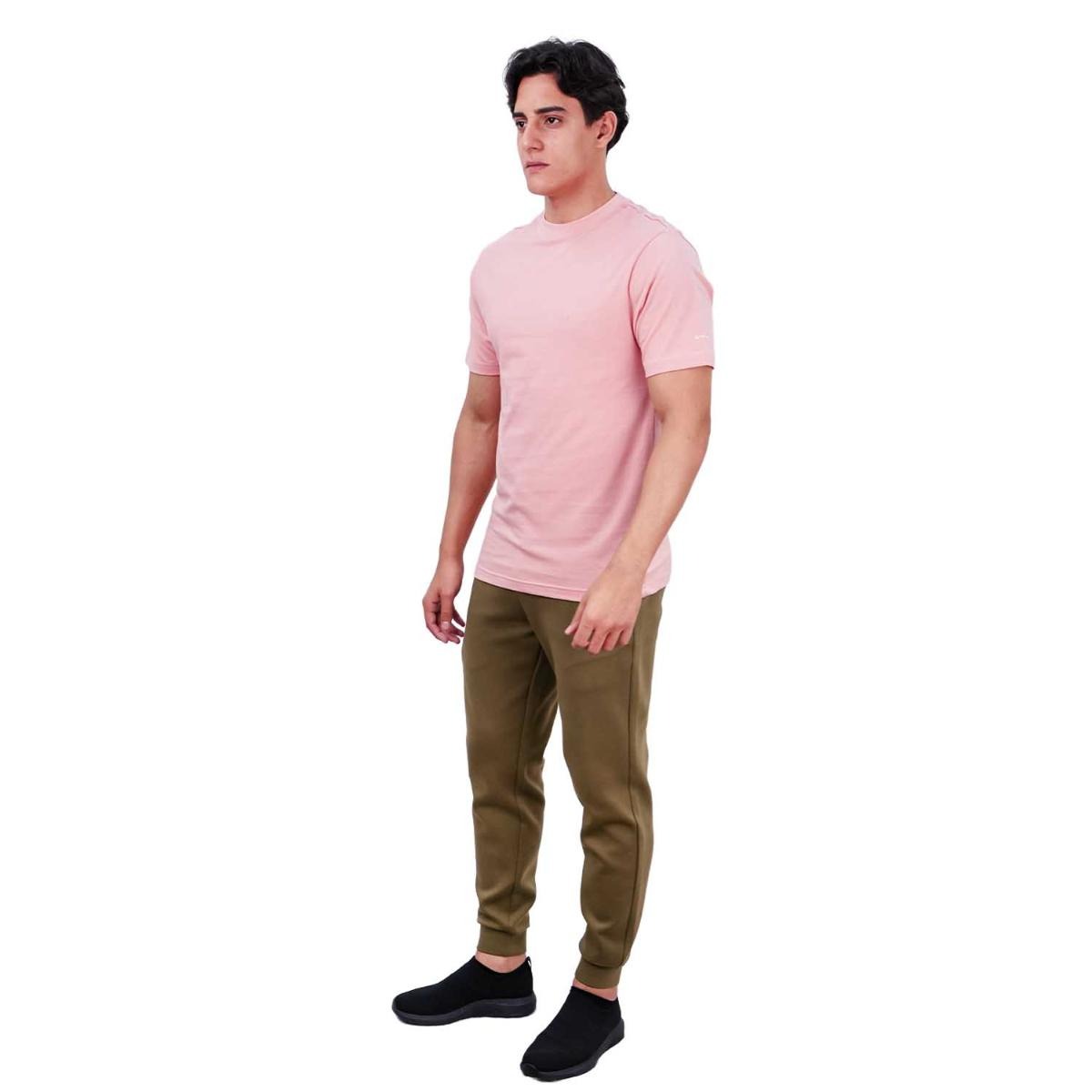 Cotton Jersey Crewneck Short Sleeve Slim Tee