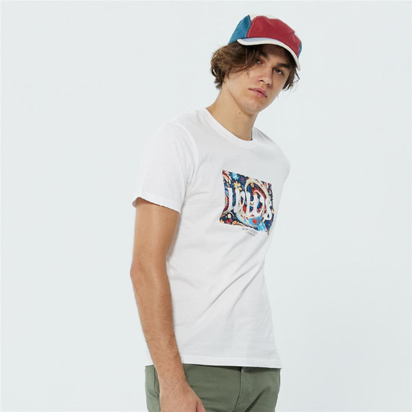 Cotton Jersey Crewneck Short Sleeve Slim Print Tees (WWS)