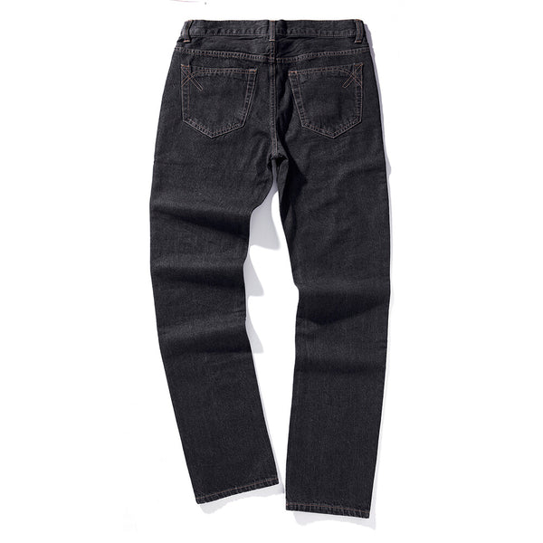 Men's Mid Rise Regular Tapered Jeans