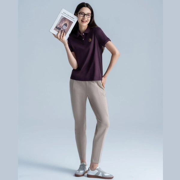 Women's High-Waist Capri Pants