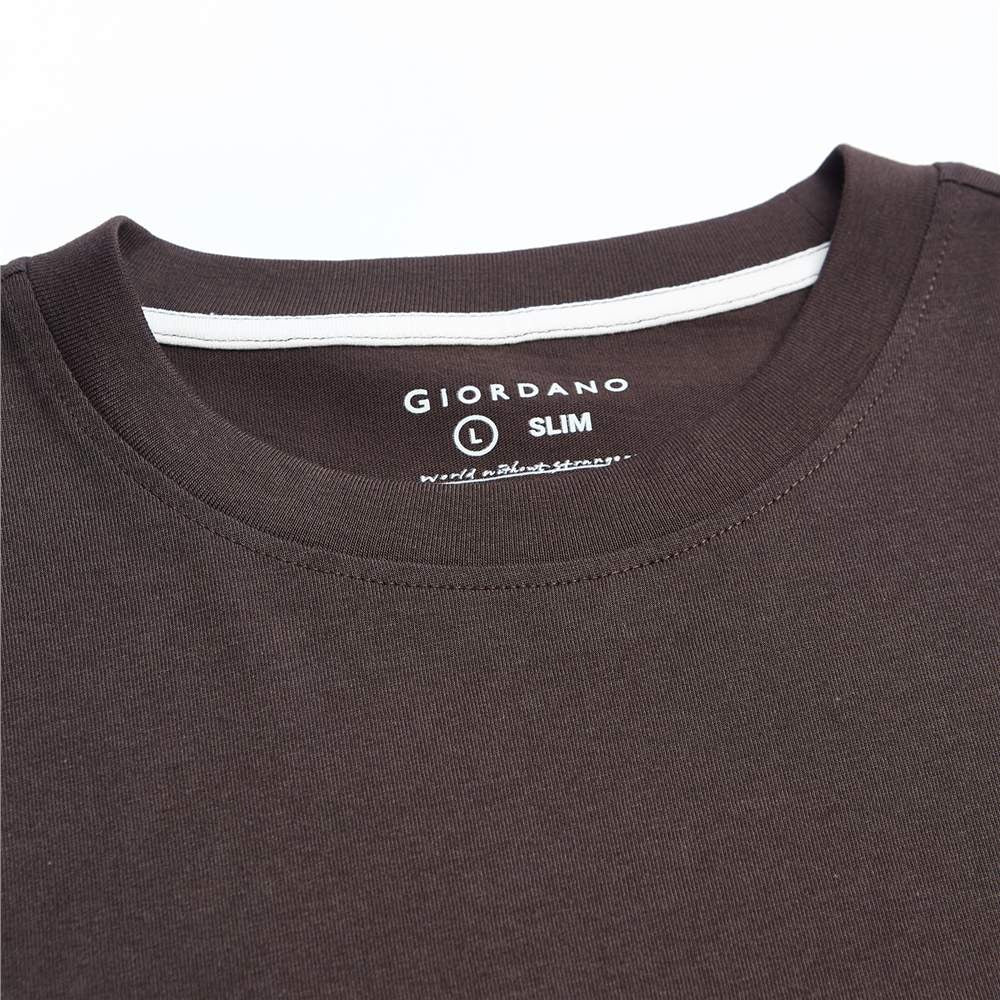 Men's Slim Fit Cotton Crew Neck Tee