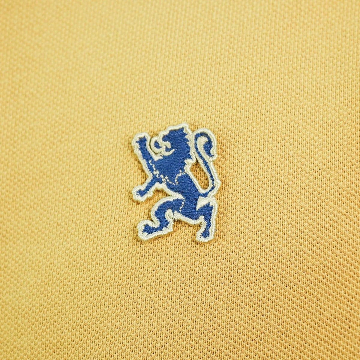 Cotton Pique Flat Knitted Collar Short Sleeve Slim Embroidery Solid Polo