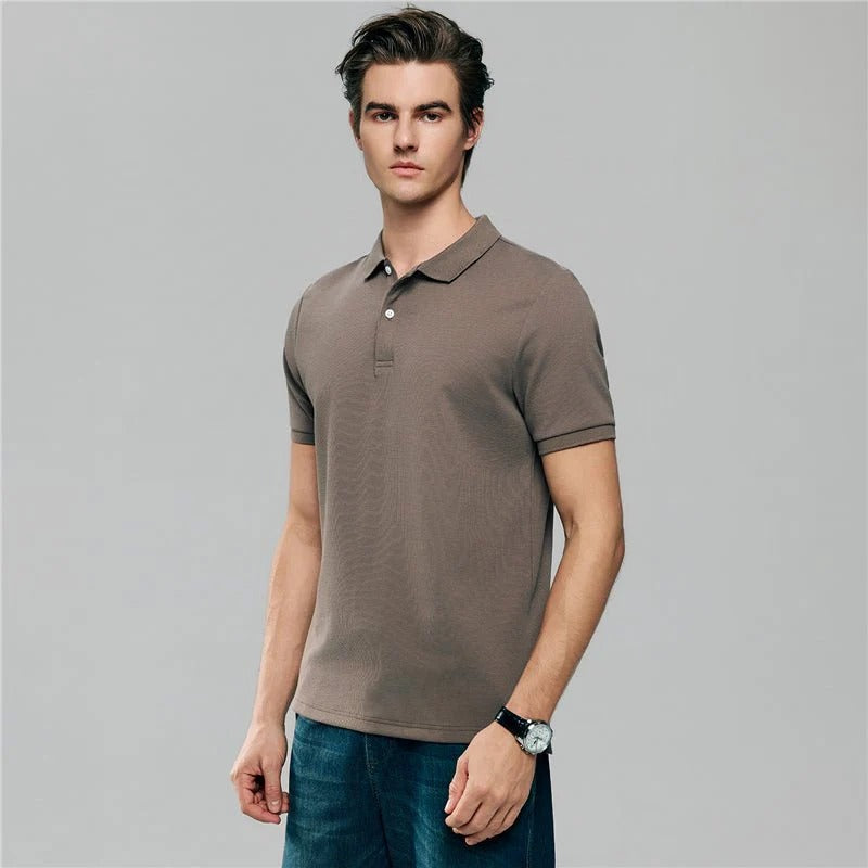 Men's Waffle Polo