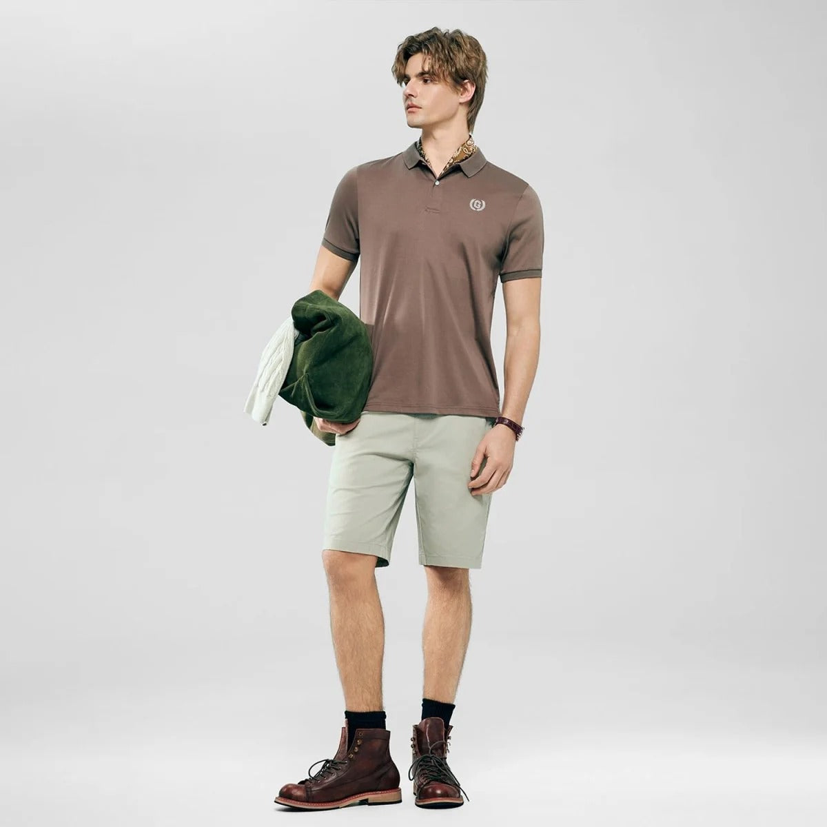 Men’s Liquid Touch Slim Fit Cotton Interlock Polo