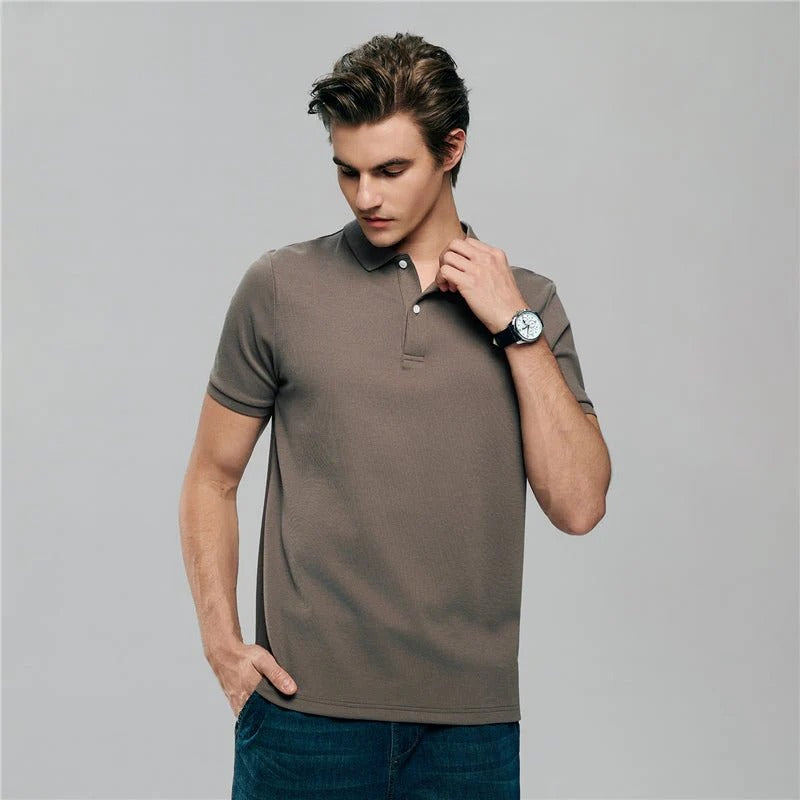 Men's Waffle Polo