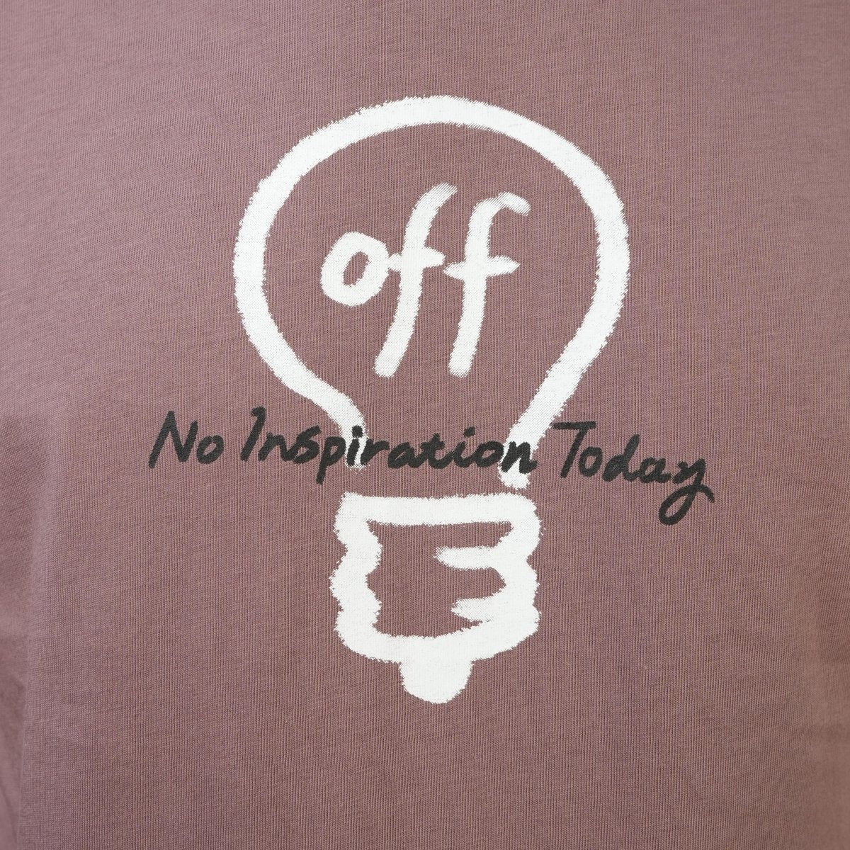 تيشيرت قطني مطبوع بأكمام قصيرة ورقبة دائرية وياقة دائرية