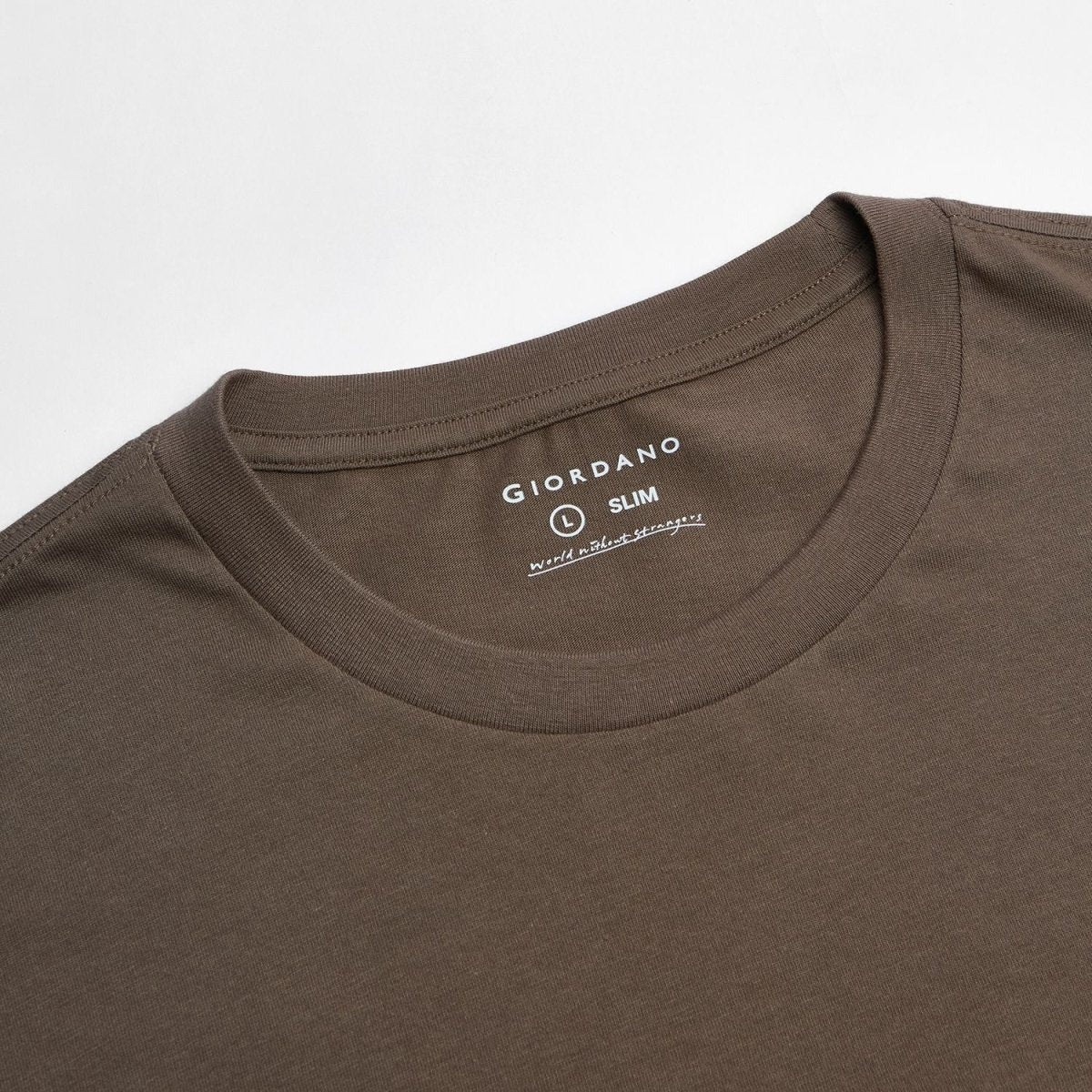 Men's Slim Fit Cotton Signature Print Tee