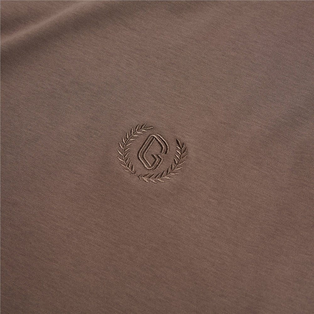 Men's Slim Fit Liquid Touch Cotton Crew Neck Tee (feel the difference)