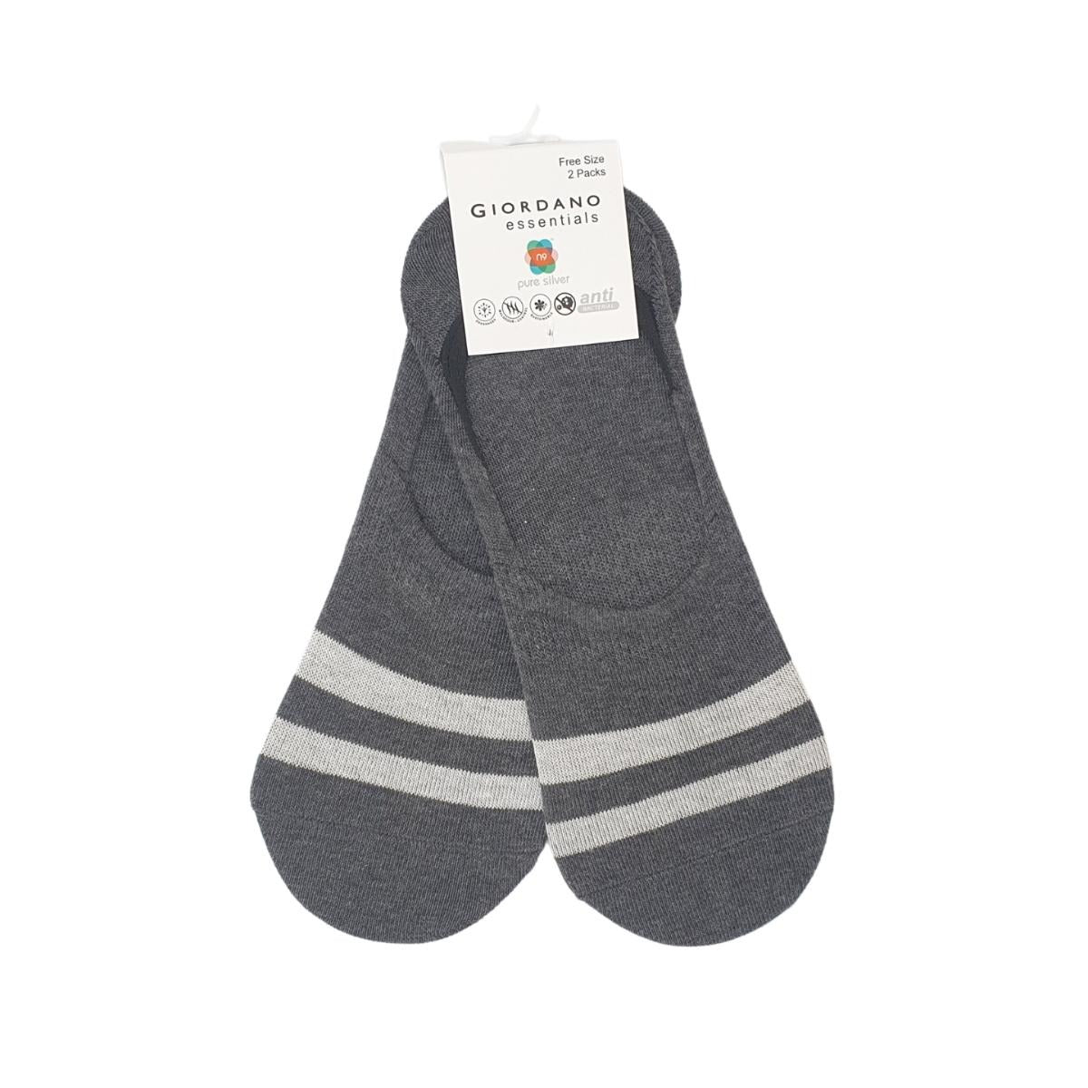 Cotton/Polyester/Elastane 2 Pack Socks (Essentials)