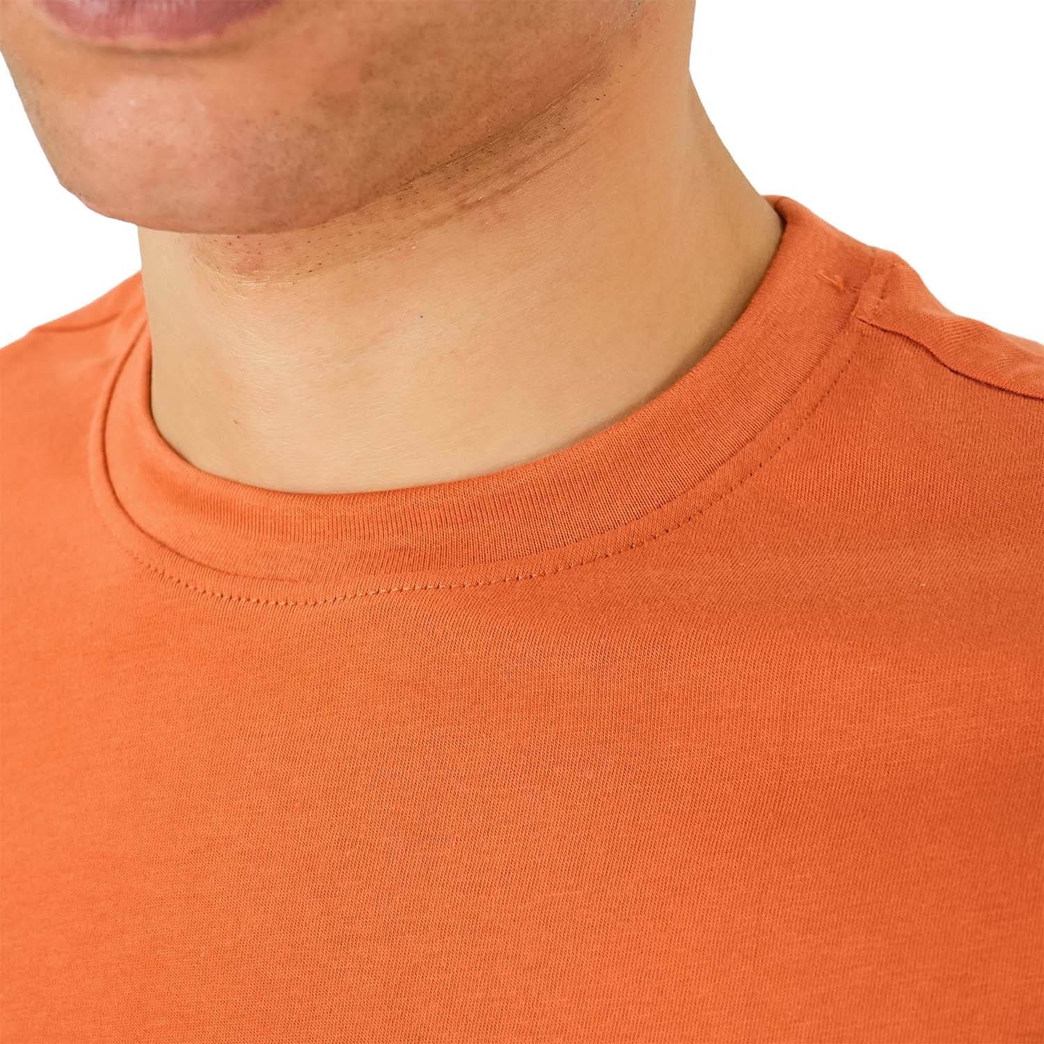 Cotton Jersey Crewneck Short Sleeve Slim Tee