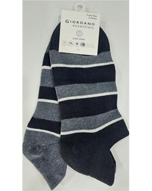 جوارب قطنية/بوليستر/إيلاستين، عبوة من قطعتين (أساسيات)