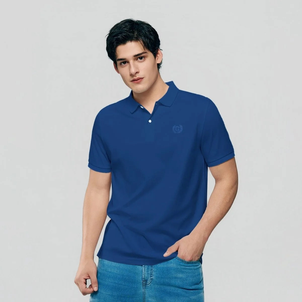 Men’s Liquid Touch Slim Fit Cotton Interlock Polo