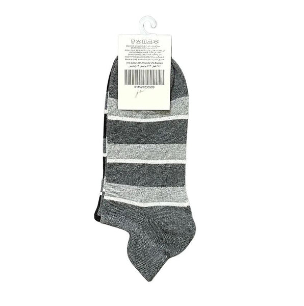 Cotton/Polyester/Elestine 2 Pack Socks (Essentials)