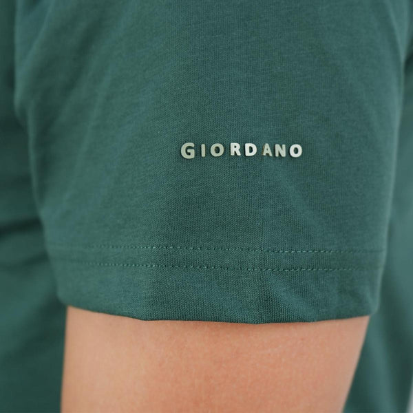 Cotton Jersey Crewneck Short Sleeve Slim Tee