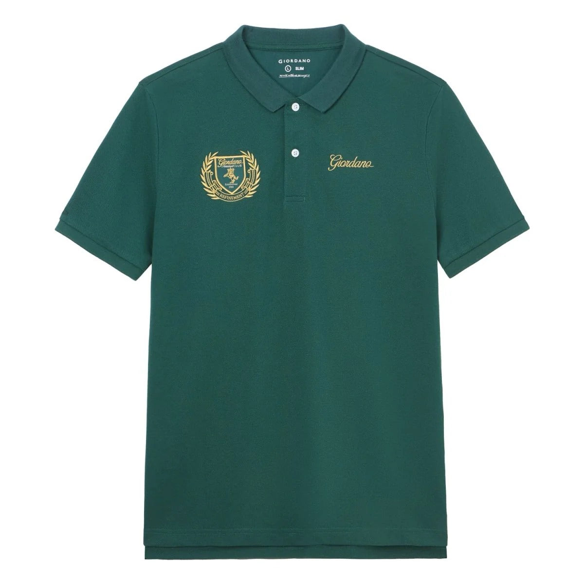 Men's Slim Fit Club House Embroidered Polo