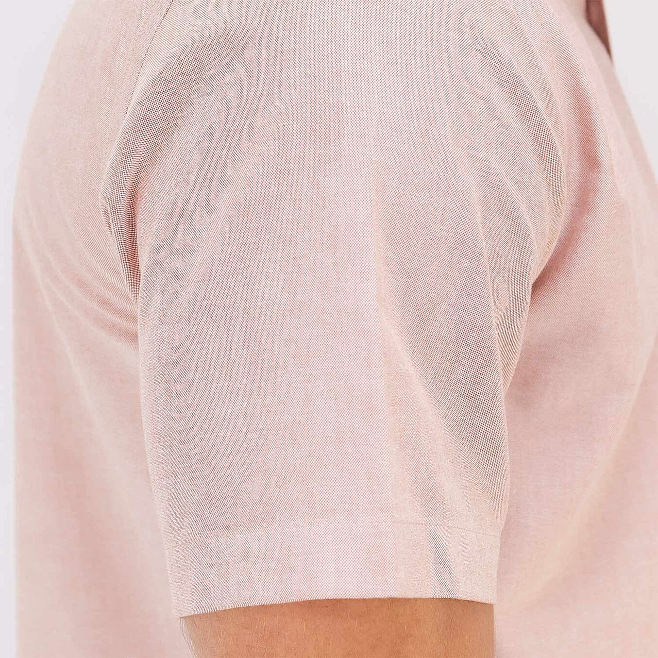 قميص بأكمام قصيرة مقاوم للتجاعيد (ممتاز)