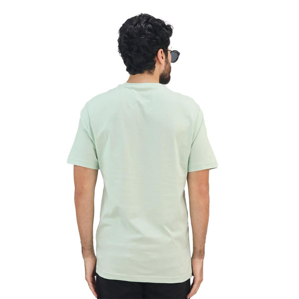 Cotton Jersey Crewneck Short Sleeve Slim Print Tees