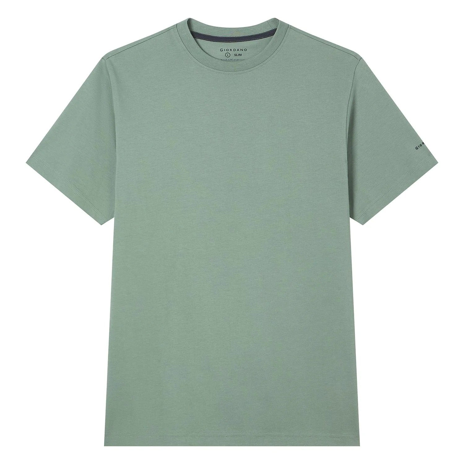 Men's Slim Fit Cotton Crew Neck Tee