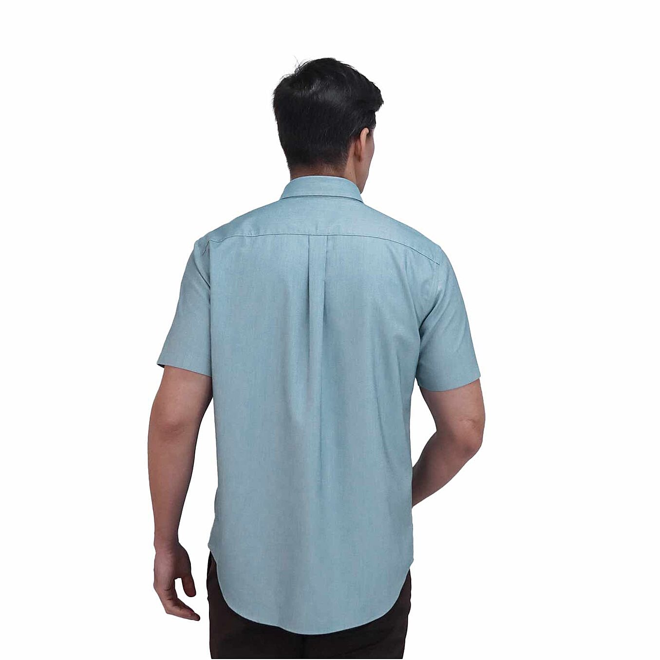 قميص بأكمام قصيرة مقاوم للتجاعيد (ممتاز)