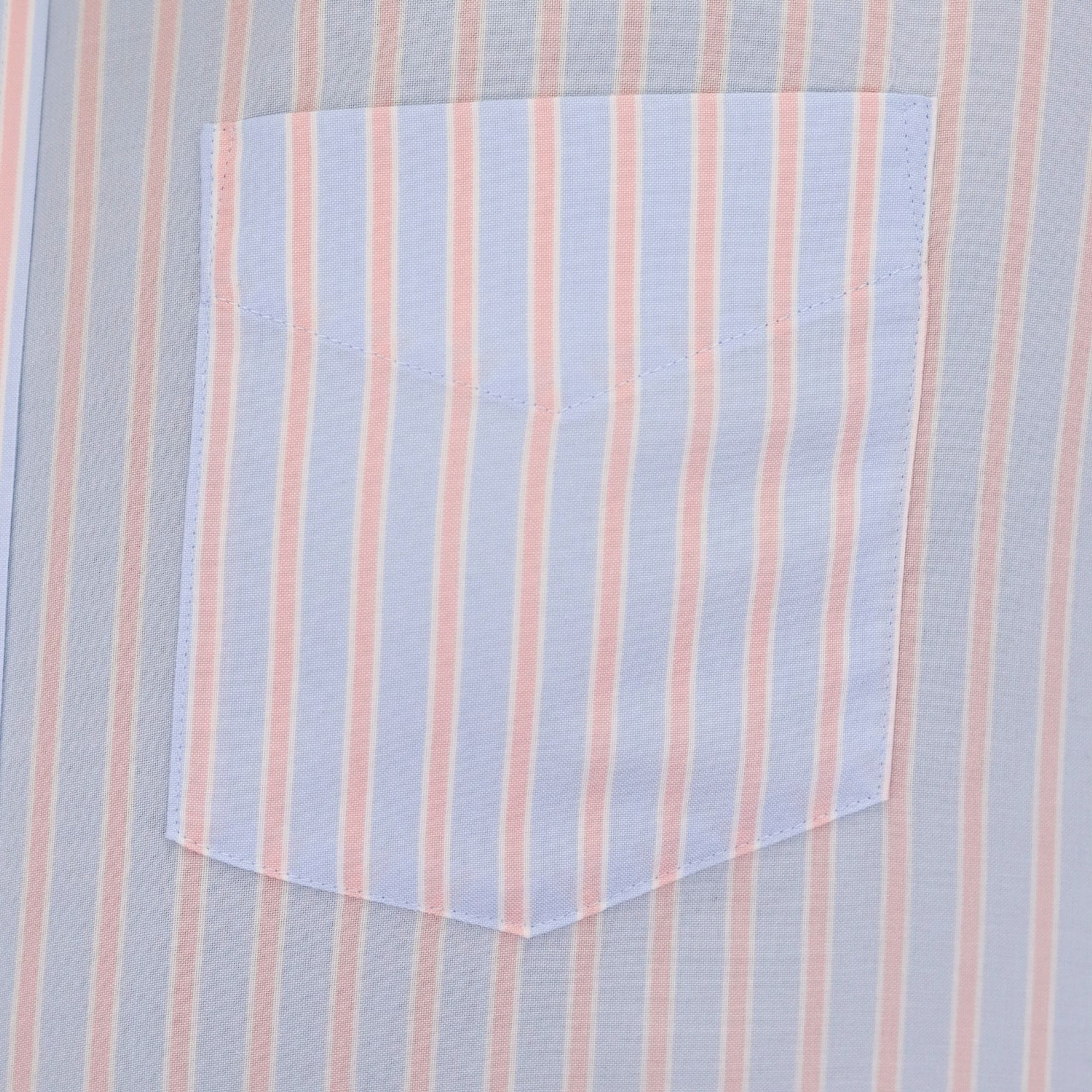 Cotton Wrinkle Free Long Sleeve Regular Button Front Garment Wash Shirt