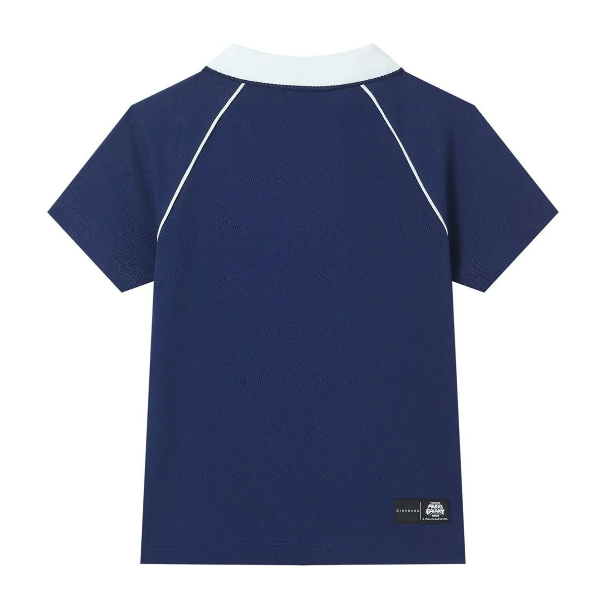 Kids Slim Cotton Lycra Mario Limited Polo