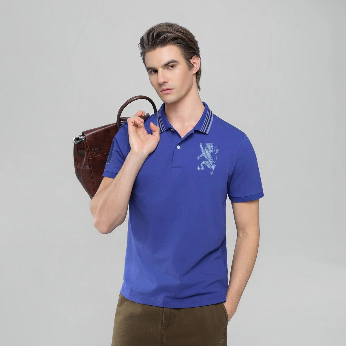 Men's Lion Polo