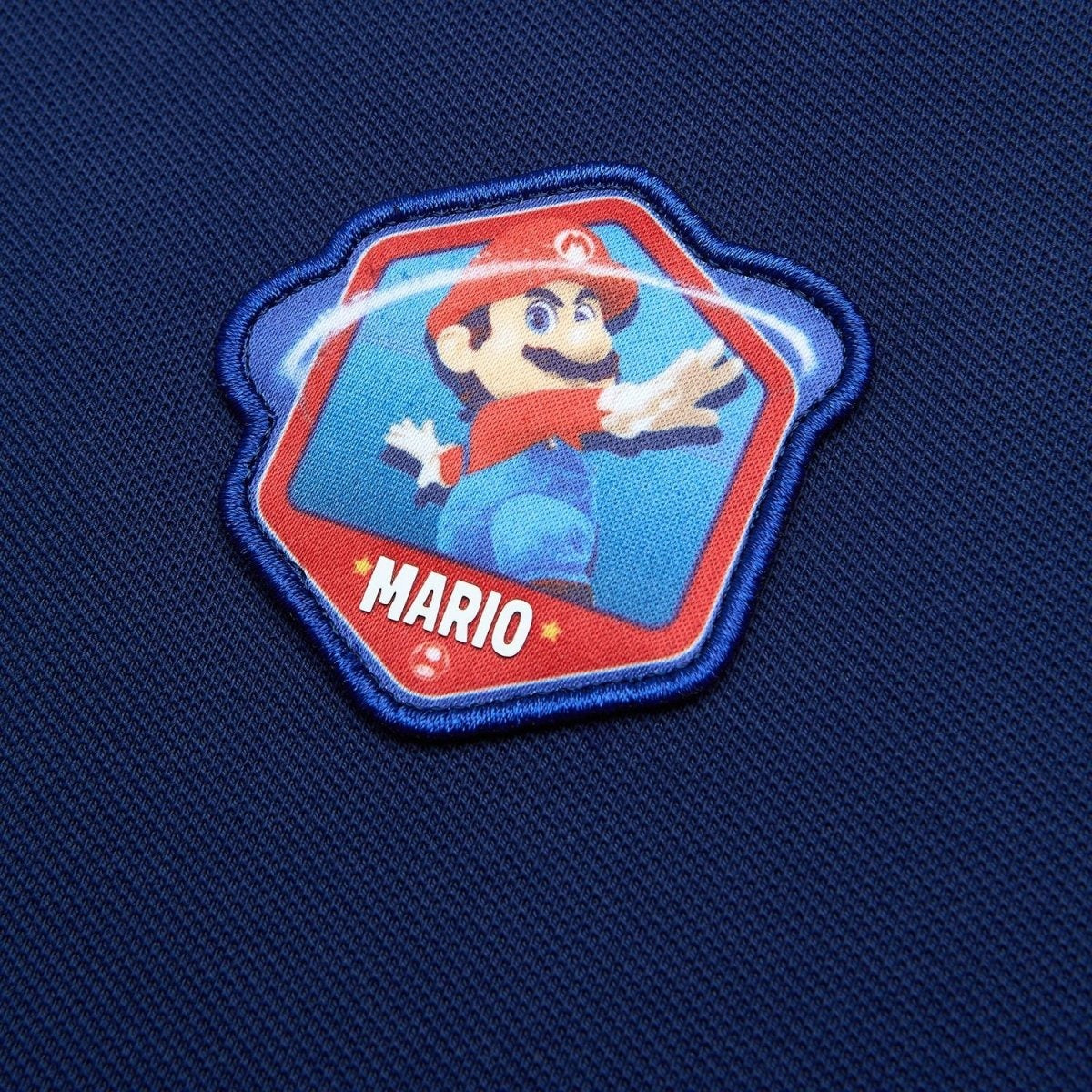 Kids Slim Cotton Lycra Mario Limited Polo