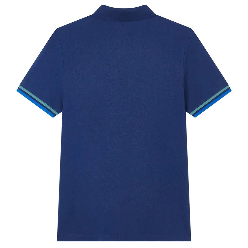 Men’s Slim Fit Embroidery Solid Polo