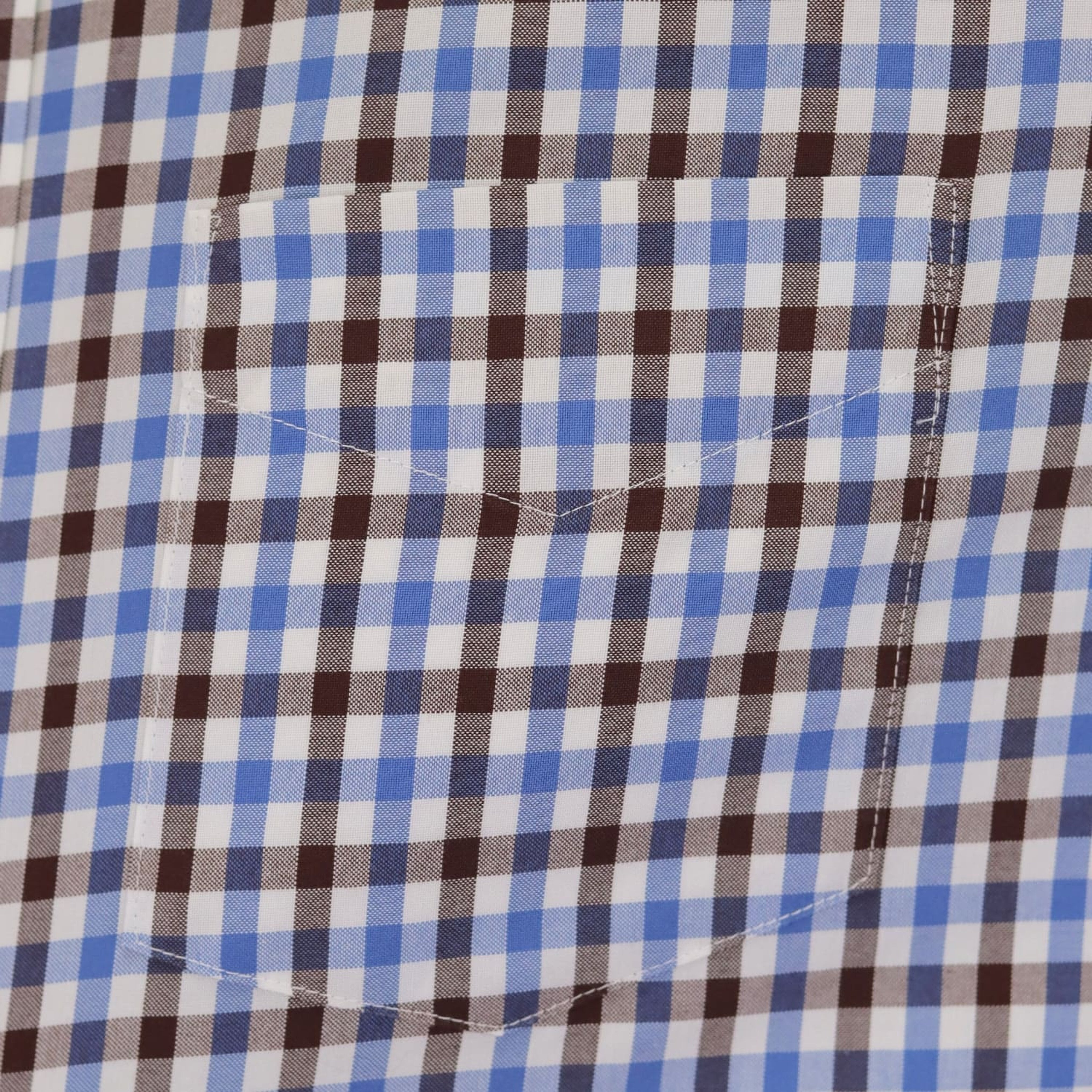 Cotton Wrinkle Free Long Sleeve Regular Button Front Garment Wash Shirt