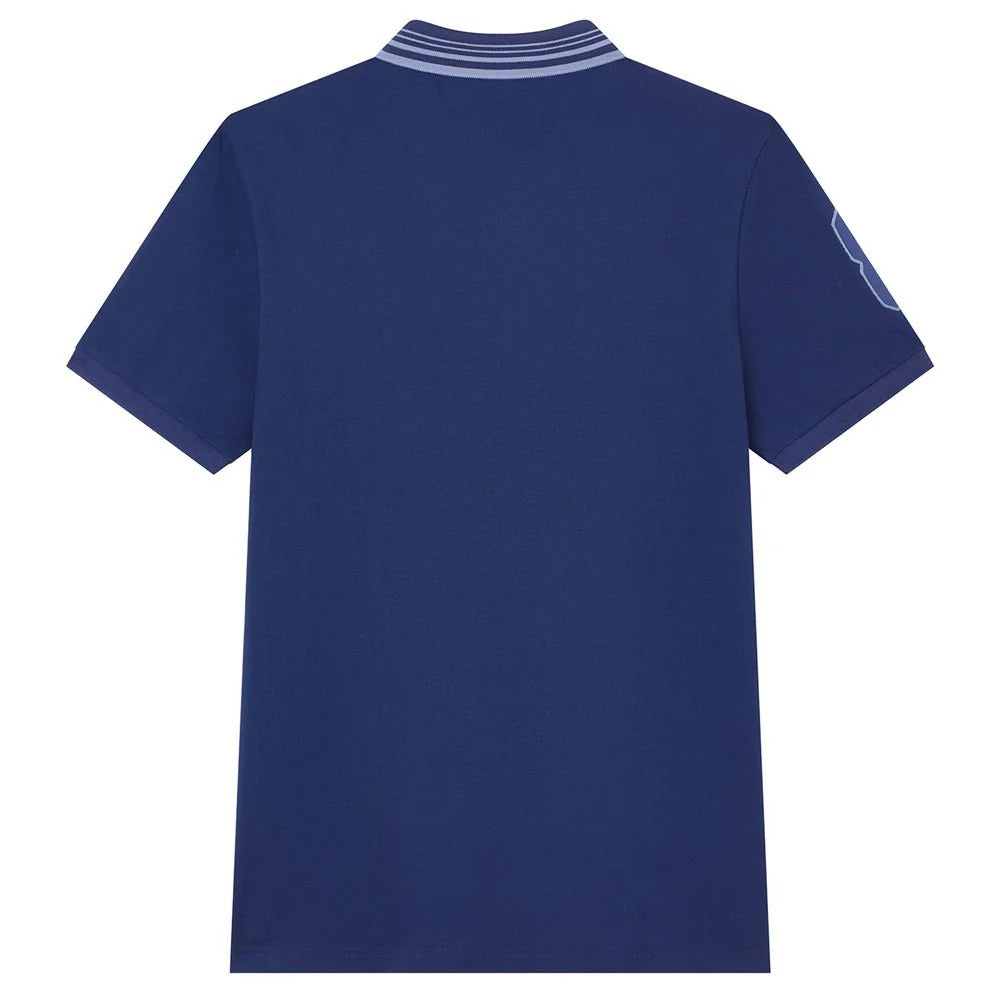 Men's Slim Cotton Lycra Napoleon Polo