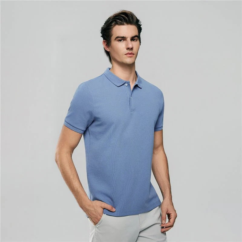 Men's Waffle Polo