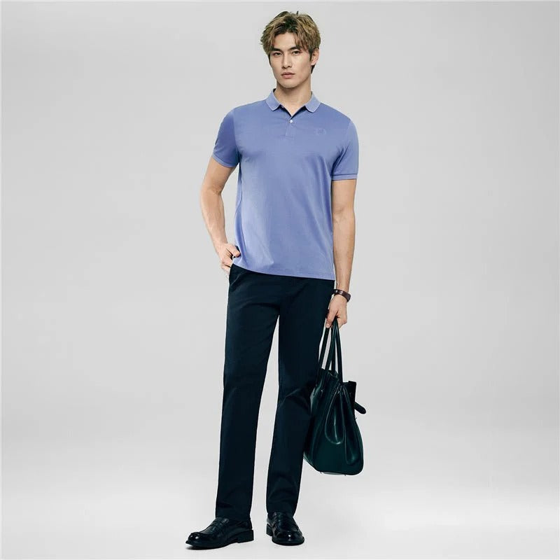 Men’s Liquid Touch Slim Fit Cotton Interlock Polo