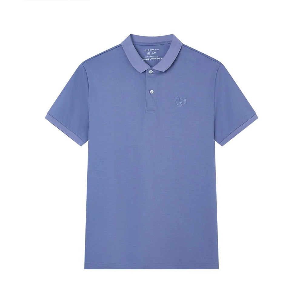 Men’s Liquid Touch Slim Fit Cotton Interlock Polo