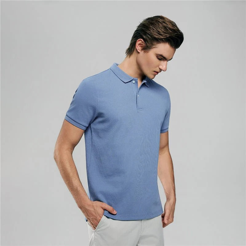 Men's Waffle Polo