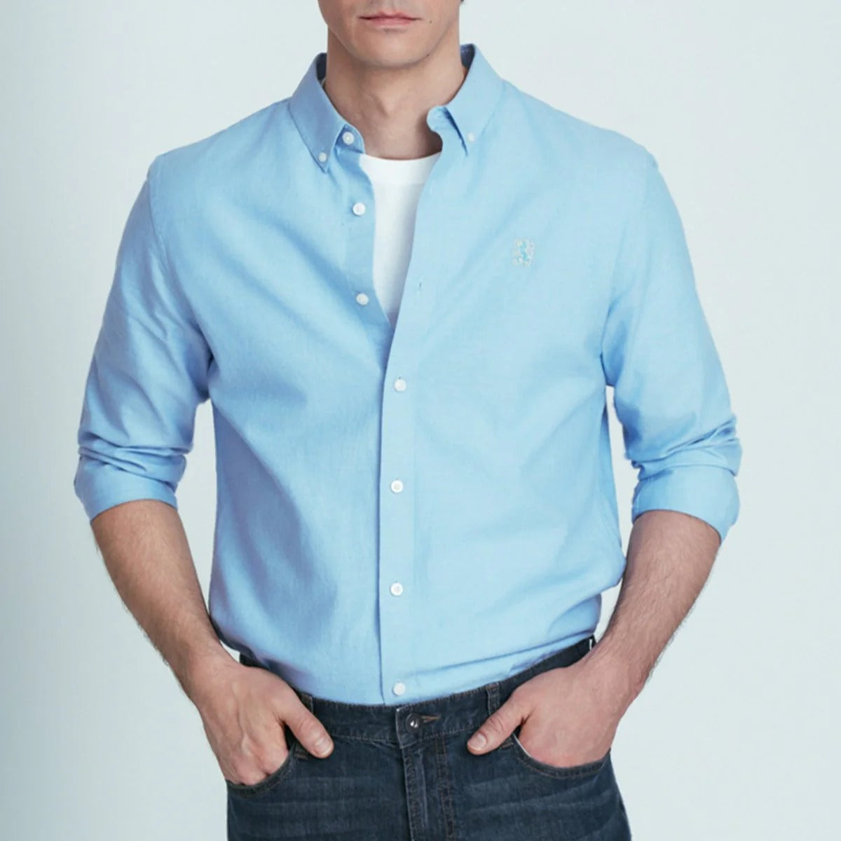 Men's Cotton Slim Oxford Shirt