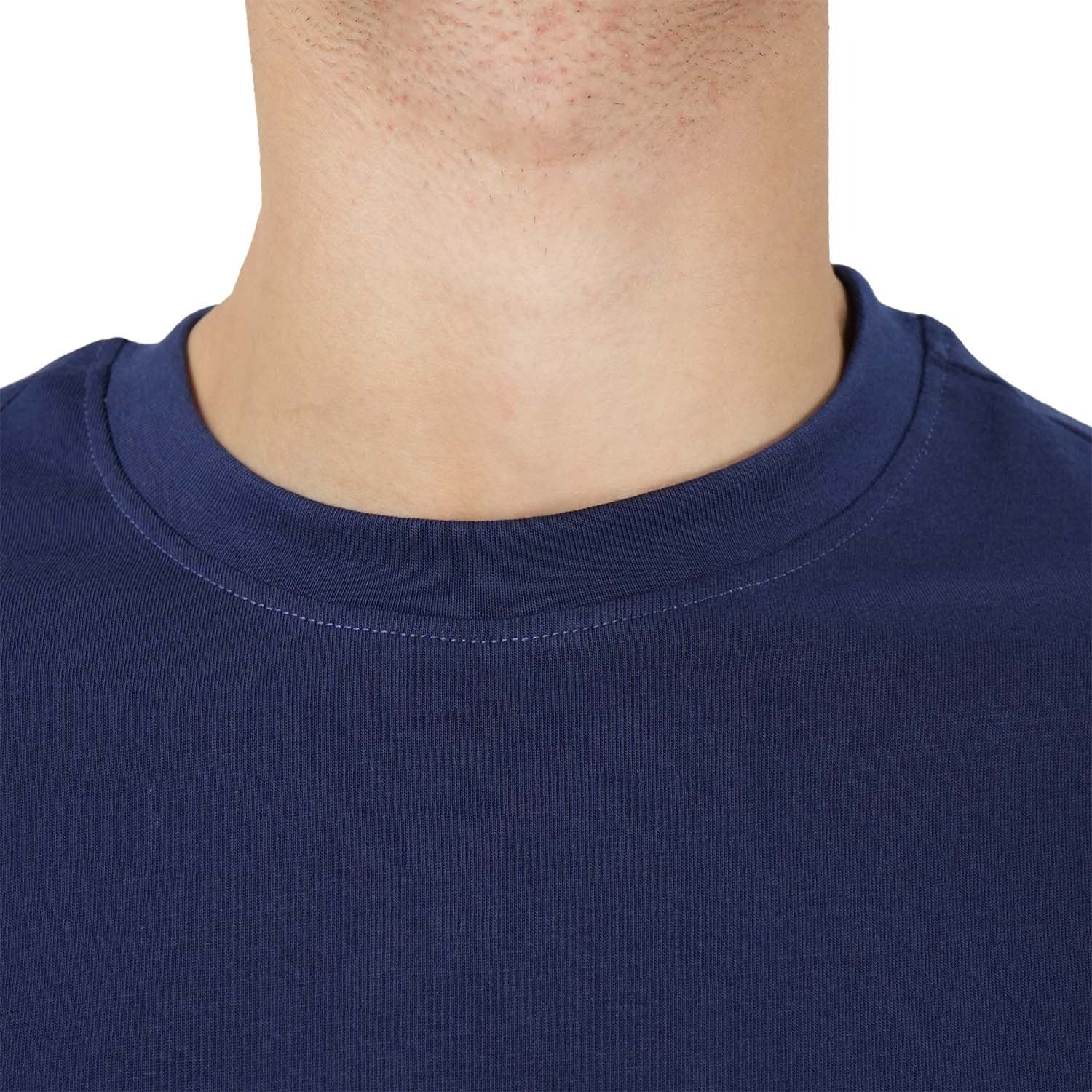 Cotton Jersey Crewneck Short Sleeve Slim Tee