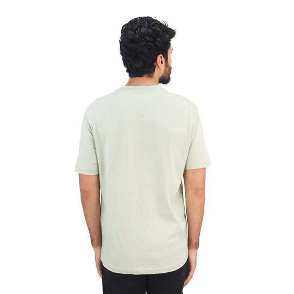 Cotton Jersey Crewneck Short Sleeve Slim Print Tees