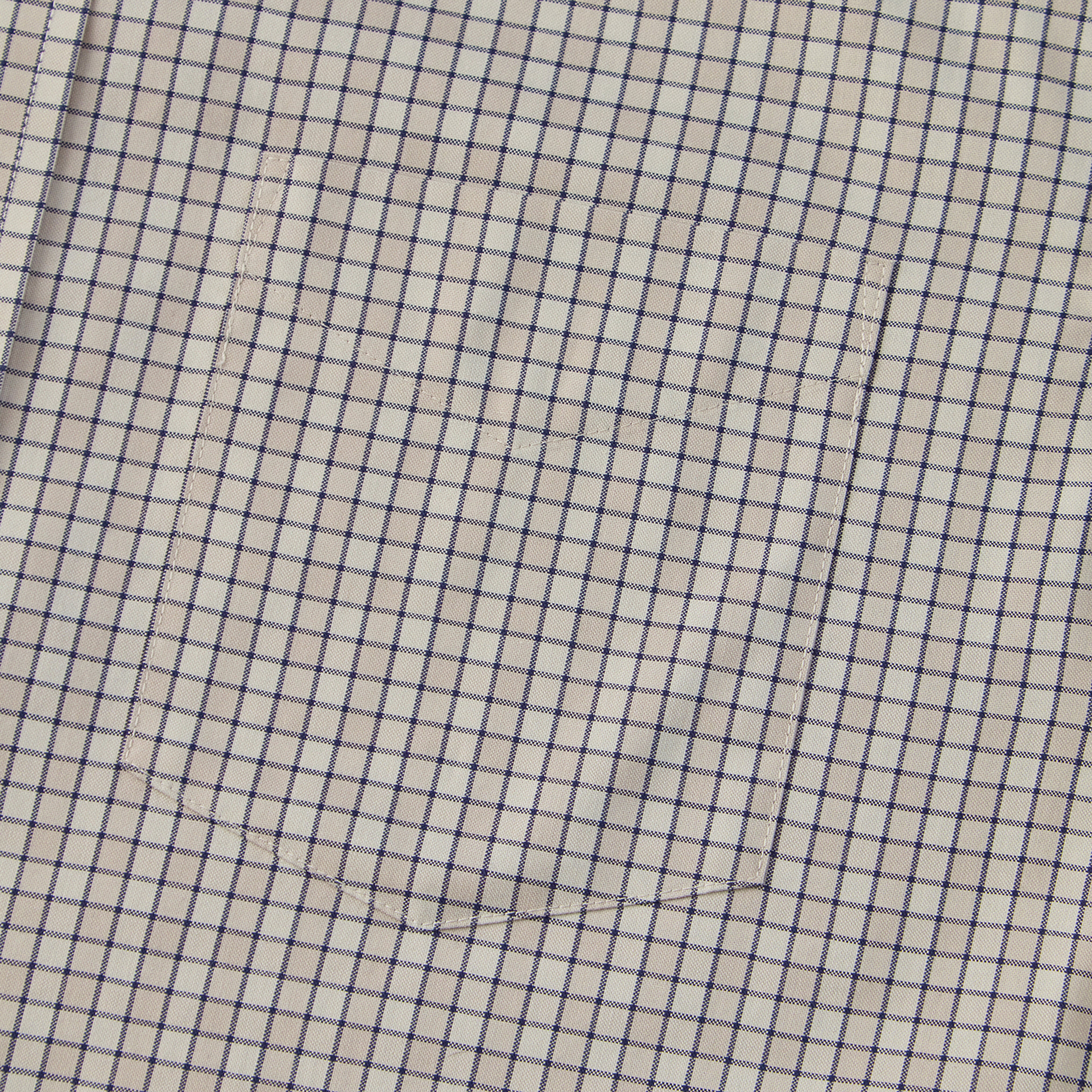 Cotton Wrinkle Free Long Sleeve Regular Button Front Garment Wash Shirt