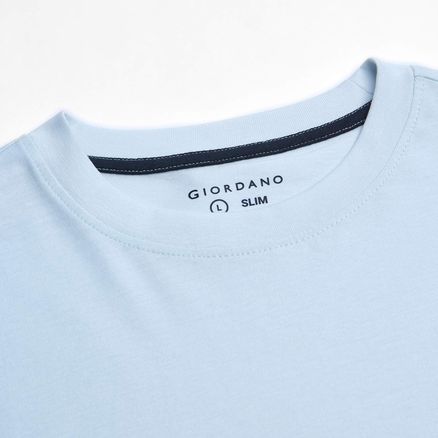 Men's Slim Fit Cotton Crew Neck Tee