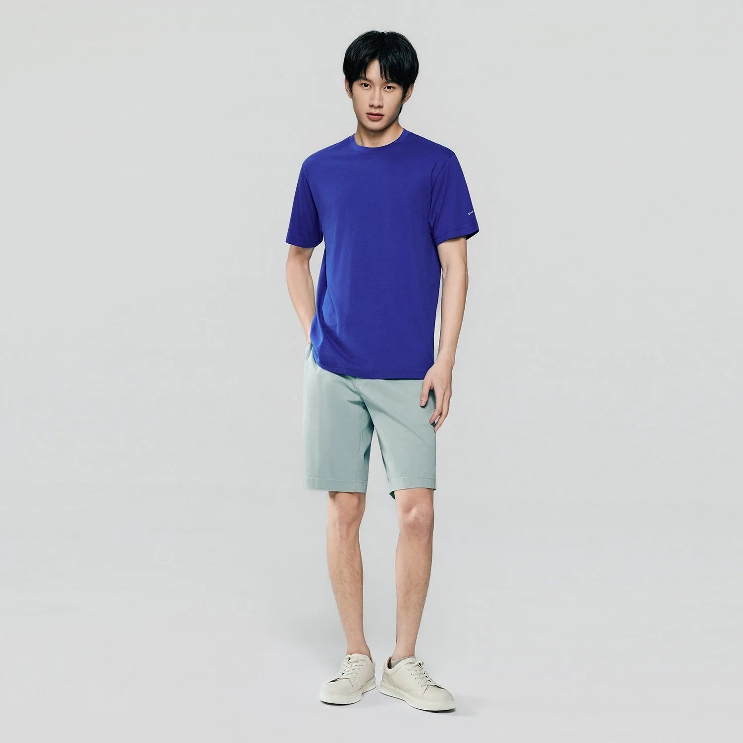 Men's Slim Fit Cotton Crew Neck Tee