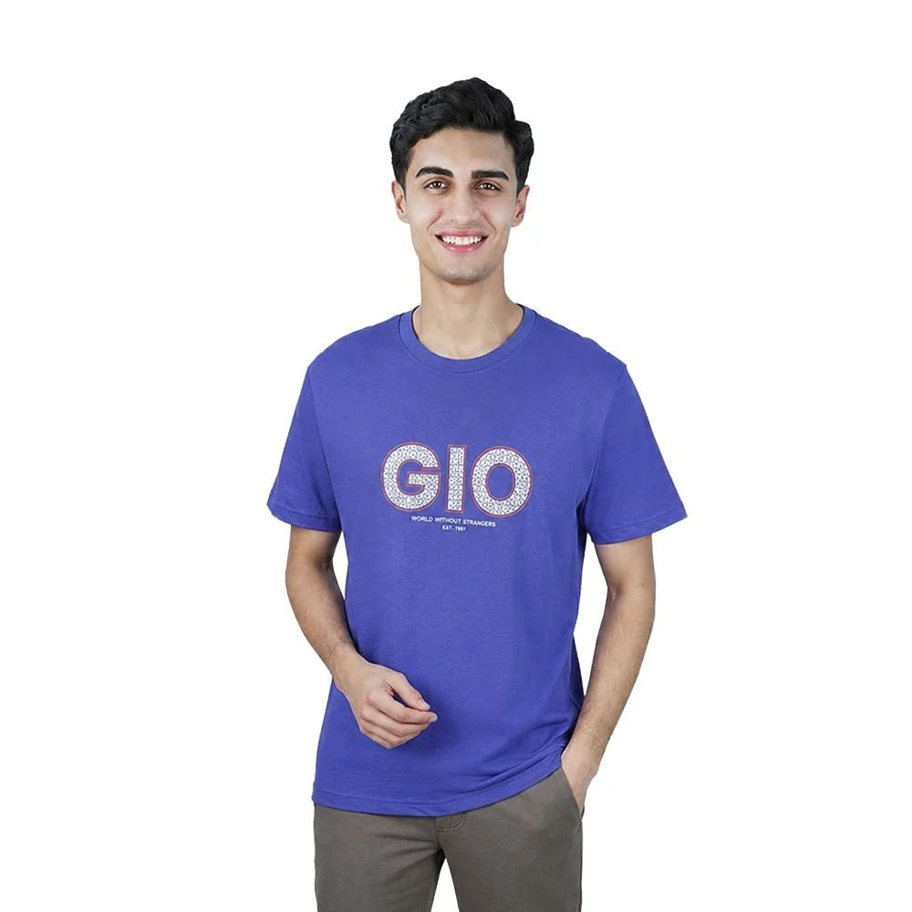 Men’s Slim Fit Cotton Graphic Print Tee