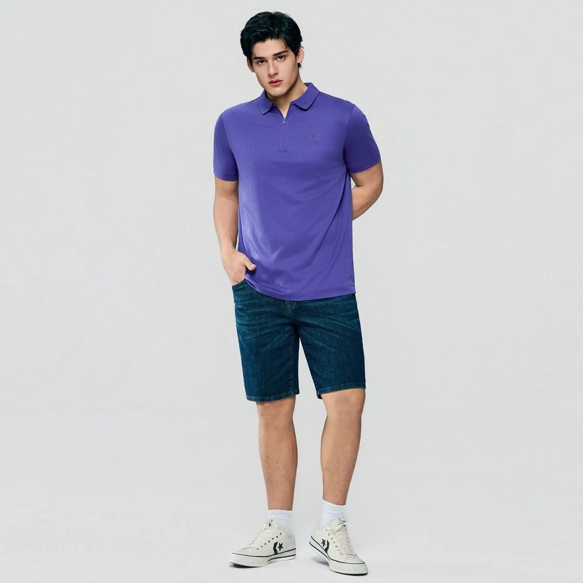 Men Regular Interlock Liquid Touch Polo (Feel the Difference)