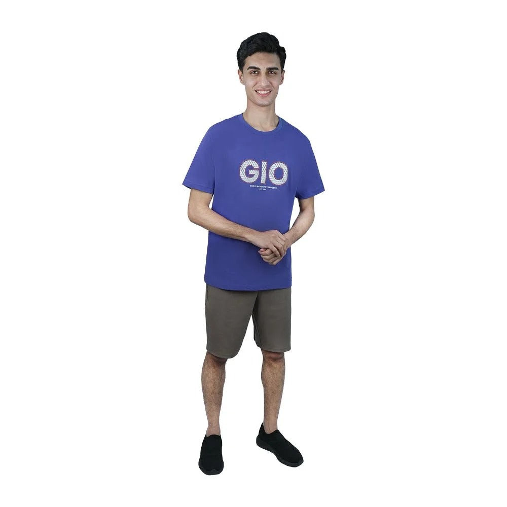 Men’s Slim Fit Cotton Graphic Print Tee