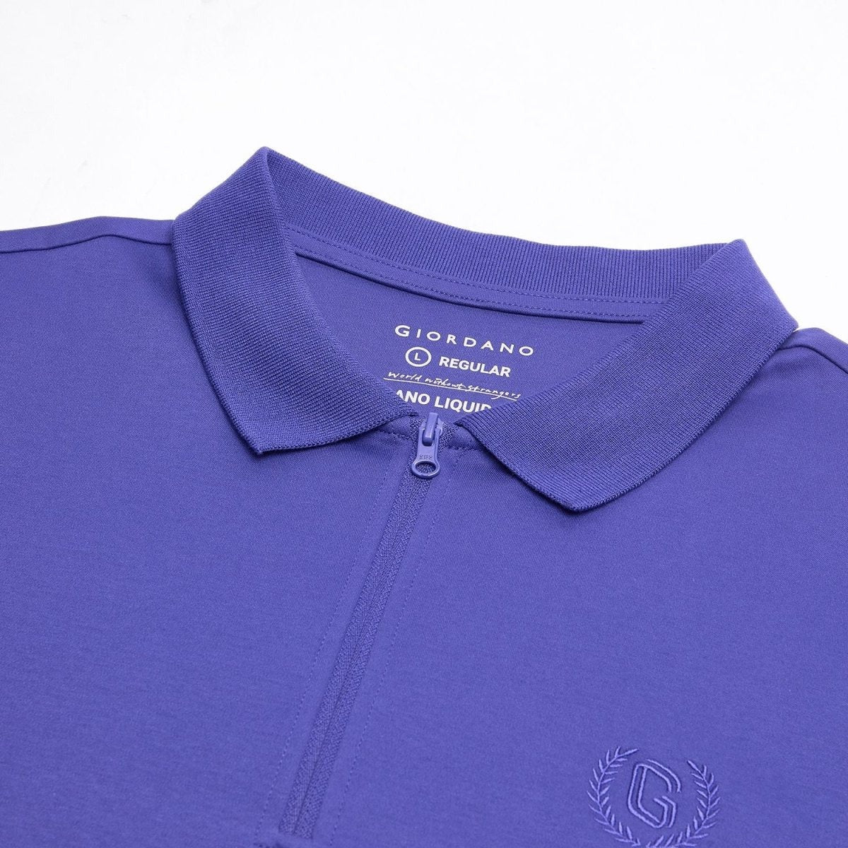 Men Regular Interlock Liquid Touch Polo (Feel the Difference)
